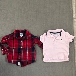 Preowned Janie & Jack Tops Bundle